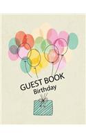 Guest Book Birthday