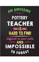 Pottery Teacher Notebook