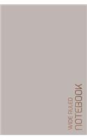 Wide Ruled Notebook: 6"x9" Journal / Diary / College Ruled notebook / Wide Lined notebook / Keepsake Book / Back to school supplies, Office supplies, College, Student, A(Wide Ruled Notebooks & Journals)