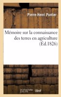 Mémoire Sur La Connaissance Des Terres En Agriculture