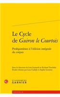Le Cycle de Guiron Le Courtois