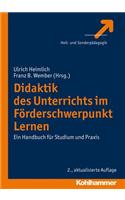 Didaktik Des Unterrichts Im Forderschwerpunkt Lernen