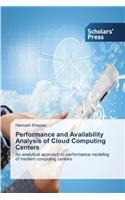 Performance and Availability Analysis of Cloud Computing Centers