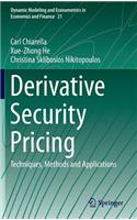 Derivative Security Pricing