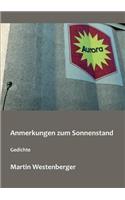 Anmerkungen zum Sonnenstand