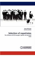 Selection of Expatriates: (English)
