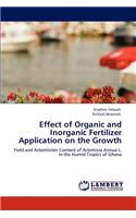 Effect of Organic and Inorganic Fertilizer Application on the Growth