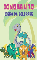 Dinosauro Libro da Colorare