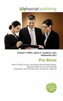 Pro Bono: (English)