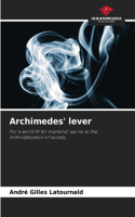 Archimedes' lever