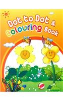 Dot To Dot & Colouring Book: Orange