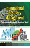 International Business Management:Contemporary Approach in Globalised World
