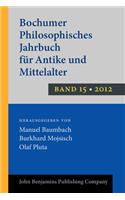 Bochumer Philosophisches Jahrbuch für Antike und Mittelalter