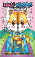 Kawaii Warriors Coloring Book