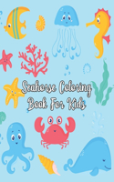 Seahorse Coloring Book For Kids
