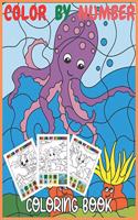 Color by number coloring book: 50 Unique Color By Number Design for drawing and coloring Stress Relieving Designs for kids Relaxation Creative haven color by number Books