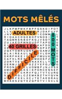 Mots Meles Adultes 40 Grilles 800 Mots