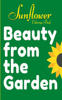 Sunflower Coloring Book Beauty From The Garden