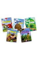 Project X Origins: Light Blue Book Band, Oxford Level 4: Bugs: Mixed Pack of 5