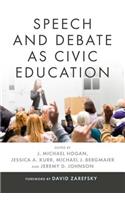 Speech and Debate as Civic Education