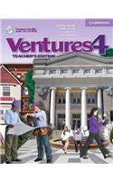 Ventures Level 4 Teacher's Edition with Teacher's Toolkit Audio CD/CD-ROM