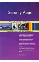 Security Apps A Complete Guide - 2019 Edition