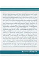 Musician's Notebook (composers glossy edition)
