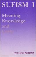 SUFISM VOL 1 MEANING KNOWLEDGE