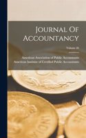 Journal Of Accountancy; Volume 26