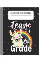 Team 3rd Grade - Composition Notebook