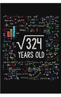 Square Root Of 324 Years Old