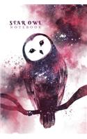 Star Owl Notebook