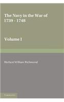 The Navy in the War of 1739–48: Volume 1