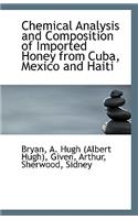 Chemical Analysis and Composition of Imported Honey from Cuba, Mexico and Haiti