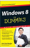 Windows 8 For Dummies Quick Reference