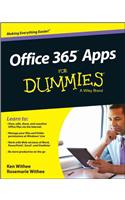 Office 365 Apps For Dummies