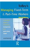 Tolley's Managing Fixed-Term & Part-Time Workers
