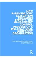 How Participatory Evaluation Research Affects the Management Control Process of a Multinational Nonprofit Organization