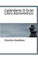 Calendario O Gran Libro Astronomico