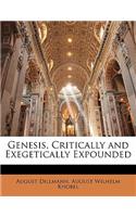 Genesis, Critically and Exegetically Expounded