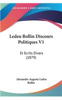Ledeu Rollin Discours Politiques V1