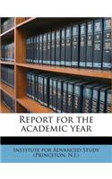 Report for the Academic Year