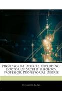 Articles on Professorial Degrees, Including