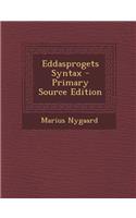 Eddasprogets Syntax