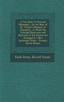 A Text Book of Chemical Philosophy