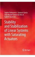 Stability and Stabilization of Linear Systems with Saturating Actuators