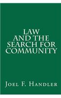 Law and the Search for Community