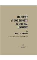 Air Survey of Sand Deposits by Spectral Luminance
