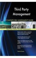 Third Party Management Complete Self-Assessment Guide