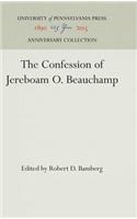 Confession of Jereboam O. Beauchamp